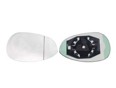 Geam oglinda Fiat 500 (312), 03.2007-, Linea (323), 06.2007-, Fiat Punto 2012-, Punto Evo 09.2009-, Punto Grande (199) 09.2005-, Dreapta, Crom, Fara foto