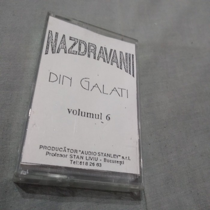 CASETA AUDIO FORMATIA NAZDRAVANII DIN GALATI VOL 6 DE TARABA