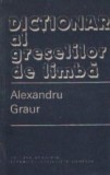 Dictionar al greselilor de limba