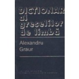 Dictionar al greselilor de limba
