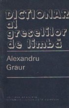 Dictionar al greselilor de limba