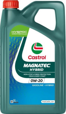 Ulei motor Castrol Magnatec Hybrid 0W-20 5L MAGNATEC 0W20 HYBRID 5L foto