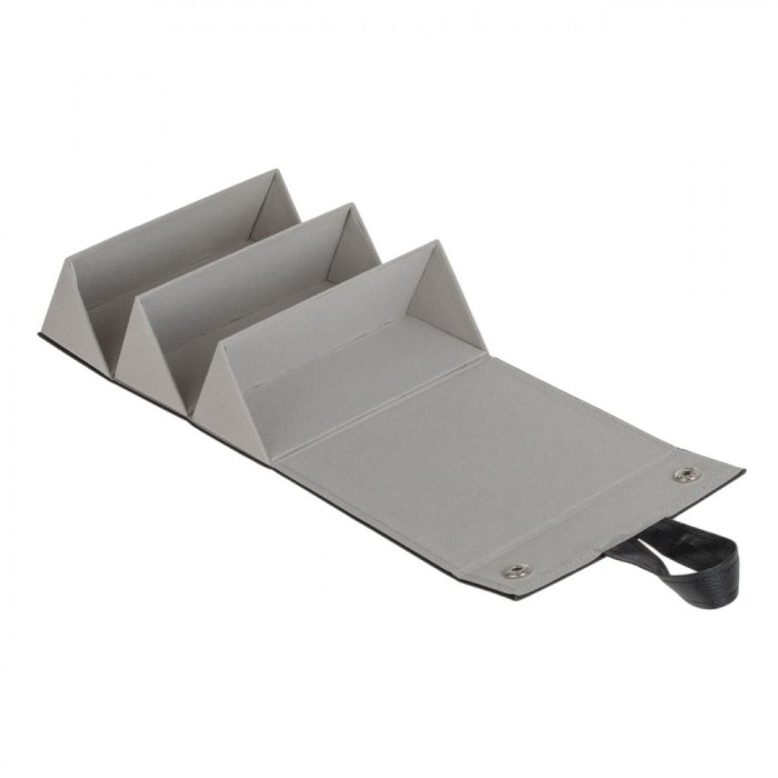 Organizator Ochelari, Model 3 Compartimente, Ergonomic, Culoare Negru, Dimensiuni 44.7x16.8cm
