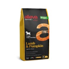 Alleva NATURAL dog lamb &amp;amp;amp; pumpkin puppy mini/medium 2 kg foto