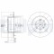 DELPHI BG3141 Disc frana