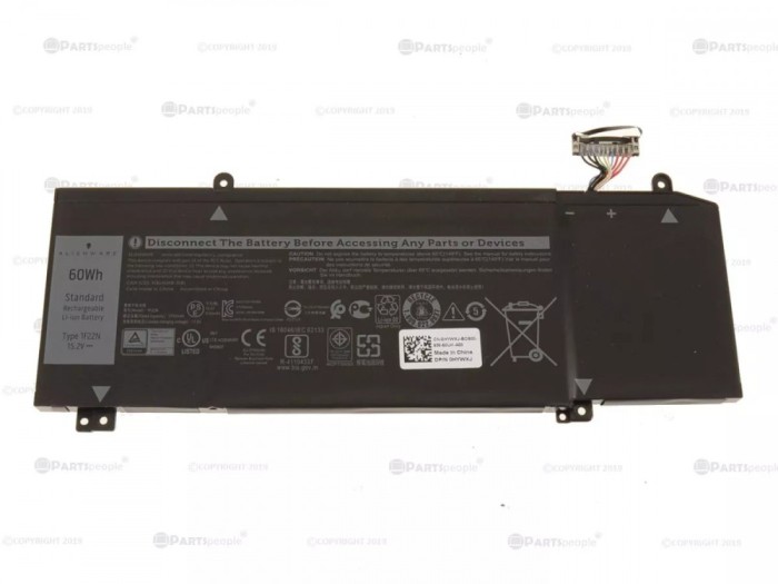 Baterie Laptop, Dell, G7 7790, 01F22N, 1F22N, 15.2V, 3750mAh, 60Wh