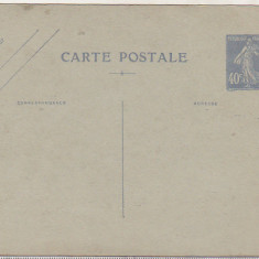 bnk cp Carte postala intreg postal necirculat Franta