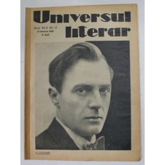 UNIVERSUL LITERAR , REVISTA , ANUL XLV , NR. 2 , 6 IANUARIE , 1929