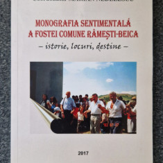 MONOGRAFIA SENTIMENTALA A FOSTEI COMUNE RAMESTI-BEICA