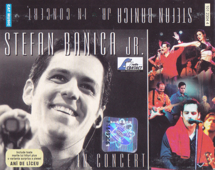 Caseta audio: Stefan Banica Jr. - In concert ( 2003, originaal, stare f. buna )