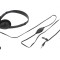 Căşti cu microfon negru Jack 3,5mm 1,8m 32&Omega; 93dB