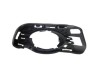 Grila bara fata MERCEDES Clasa C (W204), 03.2007-03.2011, fata, partea dreapta, negru; cu gaura pentru lampa de ceata
