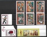 C770 - lot Romania timbre neuzate,serii complete