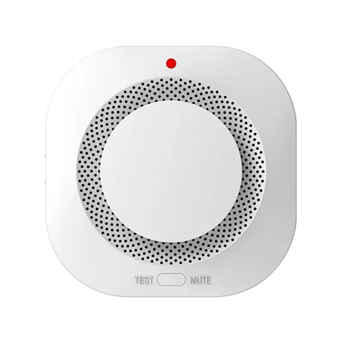 Senzor de fum inteligent compatibil cu sistemul de alarma Tuya / SmartLife