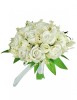 Buchet mediu personalizabil cu trandafiri, mini bujori si floarea miresei (Alb), Eventissimi&reg;