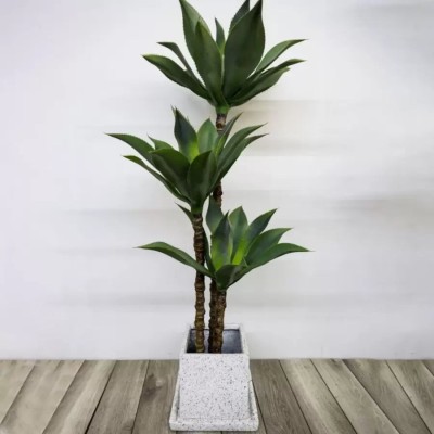 Planta Artificiala Dracaena fragrans, fara Ghiveci, 180cm Verde ModernLight Concept foto