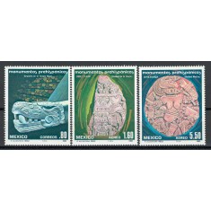 Mexic 1980 MNH - Monumente nationale prehispanice, nestampilat