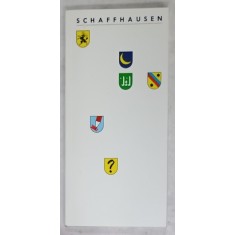 SCHAFFHAUSEN , SERIA &#039; 23 DE CANTOANE ALE ELVETIEI &#039; , 1991, TEXT IN LIMBA GERMANA *