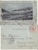 Orsova - Dunarea la Cazane-Canalul- clasica 1899, Circulata, Printata
