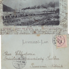 Orsova - Dunarea la Cazane-Canalul- clasica 1899
