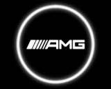 Holograme Led Logo Universale AMG(cu baterii) set 2 buc