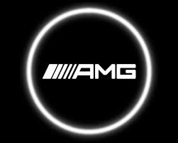 Holograme Led Logo Universale AMG(cu baterii) set 2 buc foto