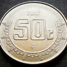 Moneda exotica 50 CENTAVOS - MEXIC, anul 2016 * cod 3219 = UNC
