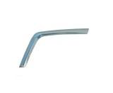 Ornament bara protectie, spoiler Mitsubishi Asx (Ga), 2016-2019, montare fata, dreapta, cromat; inferior, RapidAuto