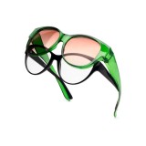 Ochelari de soare polarizați Face Shadow pentru purtat peste ochelari normali sau de soare, cu protecție UV400 pentru femei, ochelari oversize pentru