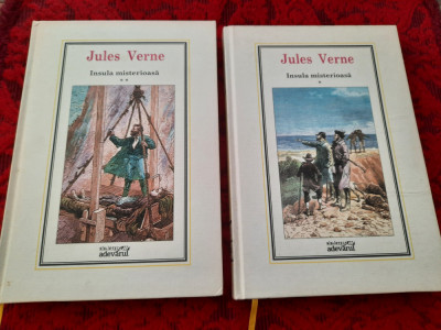 INSULA MISTERIOASA - JULES VERNE 2 VOLUME R1 foto