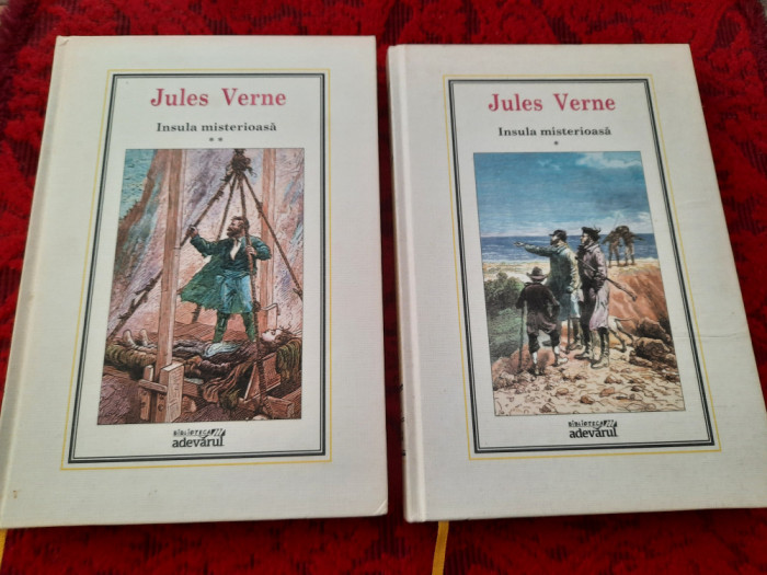 INSULA MISTERIOASA - JULES VERNE 2 VOLUME R1