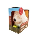 Ciobanel, paznic la oi. Jucarie distractiva cu muzica, sunete si functie mers (culoare alb)