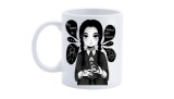 Cana alba ceramica personalizata, Wednesday, The Addams Family, INOVATIX&reg;. 330ml