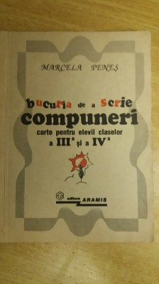 myh 33f - Marcela Penes - Bucuria de a scrie compuneri foto