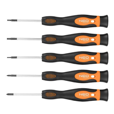 Surubelnite de precizie set de 5 buc. NEO TOOLS 04-224 HardWork ToolsRange foto