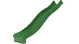 Tobogan copii KBT Sline 2.9m, HDPE, verde inchis, cu valuri si duza apa, rezistent UV, exterior/gradina