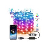 Cumpara ieftin Banda USB Bluetooth smart LED , control de pe telefon , sincronizare audio