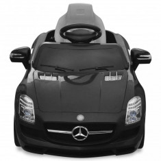 vidaXL Ma?inu?a electrica Mercedes Benz SLS AMG, negru, 6 V foto