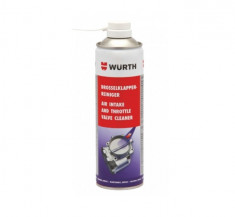 Solutie curatare carburator si clapeta acceleratie Wurth, 500 ml foto