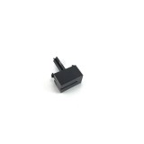 Buton negru pentru mașină de spălat vase BEKO 1758880200 GRUNDIG Original