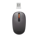 Mouse wireless bt5.0, 2.4g, 1600 dpi baseus f01b, frosted grey