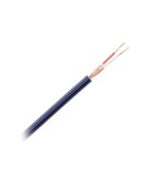 Cablu microfon STEREO albastru 6mm KAB0605C conductor interior 2x20 fire Cupru x0.12mm rola pret 1m Cabletech