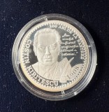 10 Lei 2008 Argint Proof Costin Kiritescu