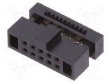 Conector şiruri pini mufă Minitek127&reg; mamă 10 PIN IDC - AMPHENOL