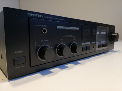 Amplificator Stereo ONKYO model A-300 - Vintage/Impecabil/made in Japan foto