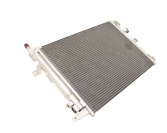 Condensator climatizare Volvo XC90, 01.2005-12.2010, motor 4.4 V8, 232 kw benzina, cutie automata, full aluminiu brazat, 633 (595)x430x16 mm, cu usca