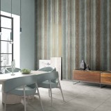 Noordwand Tapet &bdquo;Vintage Deluxe Walpaper Stripes&rdquo;, maro