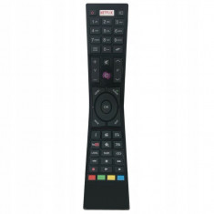 Telecomanda, Pentru TV JVC RM-3184, ABS, Distanta operare 10m, Negru