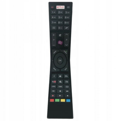 Telecomanda, Pentru TV JVC RM-3184, ABS, Distanta operare 10m, Negru foto