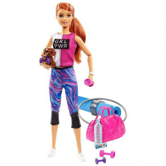 Set Barbie by Mattel Wellness and Fitness Papusa cu Accesorii GJG57 foto